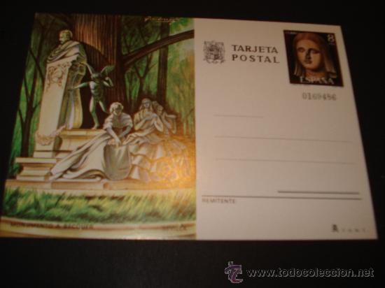Sellos: ENTERO POSTAL 8 PTAS. MONUMENTO A BECQUER, SEVILLA. SIN CIRCULAR - Foto 1