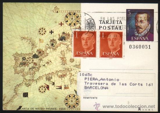 Sellos: S-4227- ENTERO POSTAL CIRCULADO. - Foto 1