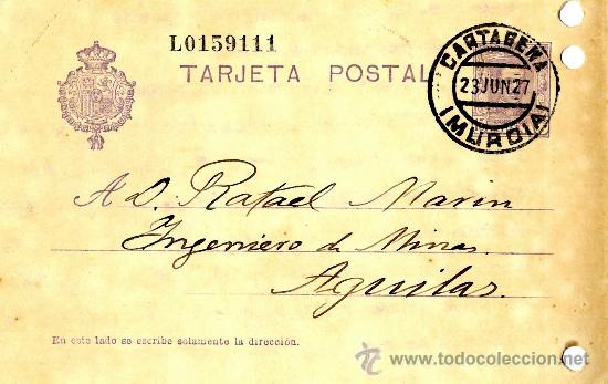 Sellos: TARJETA POSTAL CIRCULADA - Foto 1