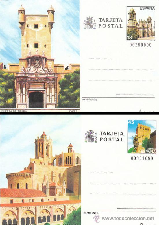 Sellos: Edifil 145/6, Cadiz y Tarragona - Foto 1