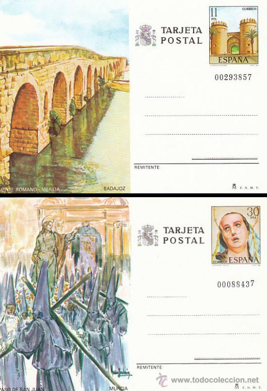Sellos: Edifil 137/8, Badajoz y Murcia - Foto 1