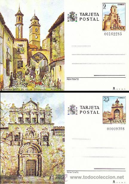 Sellos: Edifil 127/8, Albacete y Toledo - Foto 1