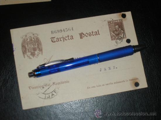 Sellos: ENTERO POSTAL, JAEN INTERIOR. - Foto 1