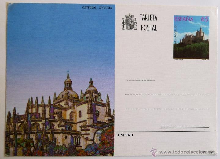 Sellos: ENTERO POSTAL DE SEGOVIA. CATEDRAL. 1997. - Foto 1