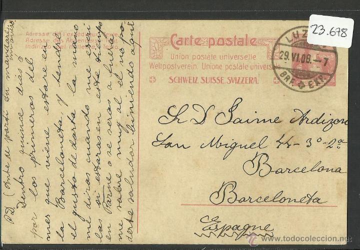 Sellos: ENTERO POSTAL - (23678) - Foto 1