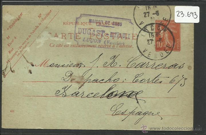 Sellos: ENTERO POSTAL - (23693) - Foto 1