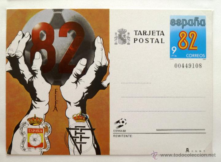 Sellos: ENTERO POSTAL ESPA&Ntilde;A 82. SIN MATASELLAR. 1982. - Foto 1
