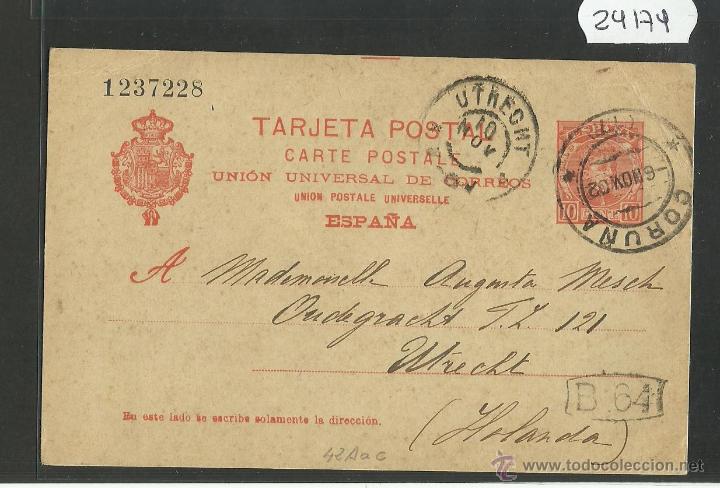 Sellos: ENTERO POSTAL ESPA&Ntilde;A - (24174) - Foto 1