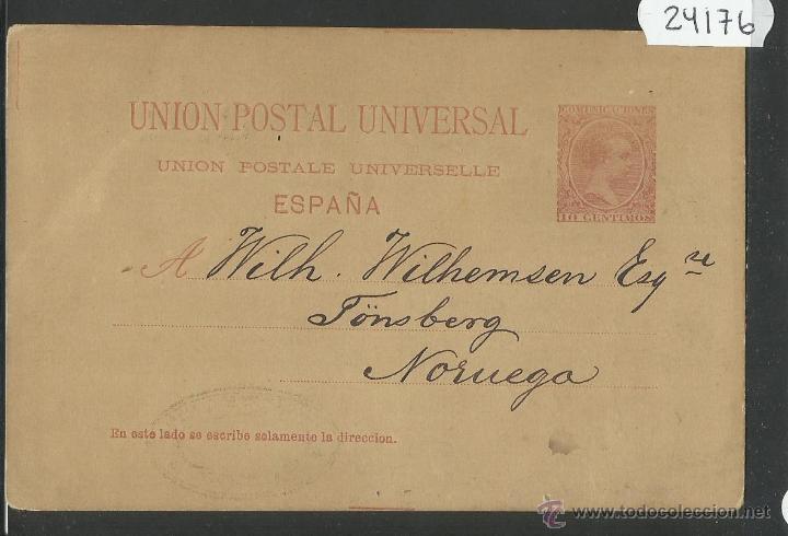 Sellos: ENTERO POSTAL ESPA&Ntilde;A - (24176) - Foto 1