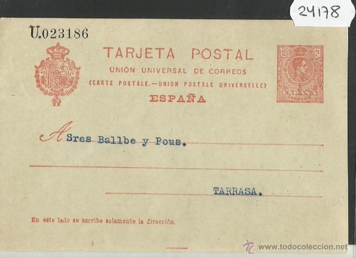 Sellos: ENTERO POSTAL ESPA&Ntilde;A - (24178) - Foto 1