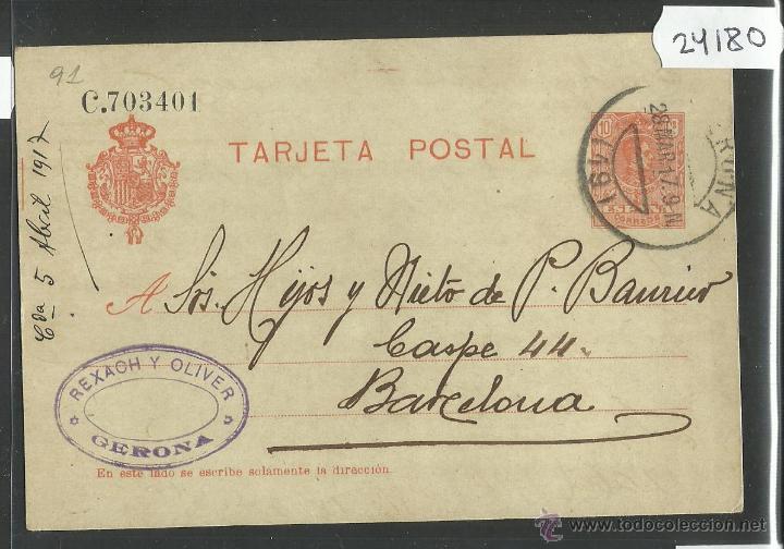 Sellos: ENTERO POSTAL ESPA&Ntilde;A - (24180) - Foto 1