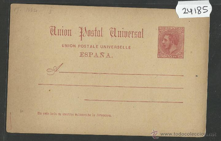 Sellos: ENTERO POSTAL ESPA&Ntilde;A - (24185) - Foto 1