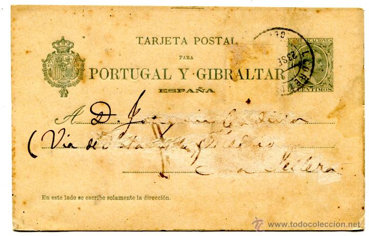 Sellos: Edifil 34 de enteros postales. Ver descripci&oacute;n. - Foto 1