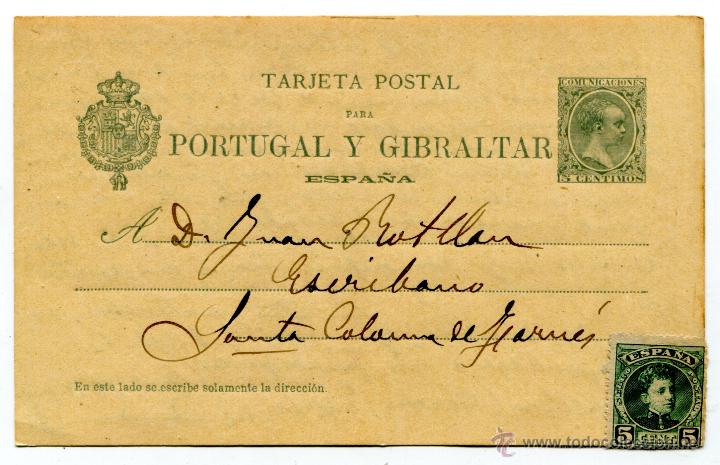 Sellos: Edifil 34 de enteros postales. Ver descripci&oacute;n. - Foto 1