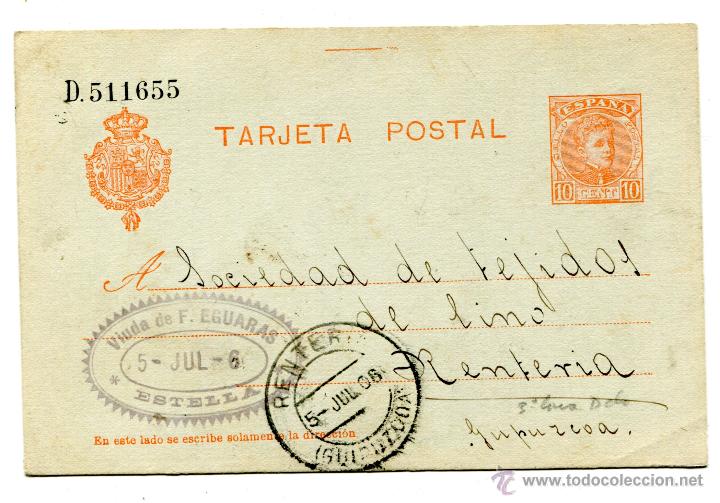 Sellos: Edifil 45 de enteros postales. Ver descripci&oacute;n. - Foto 1