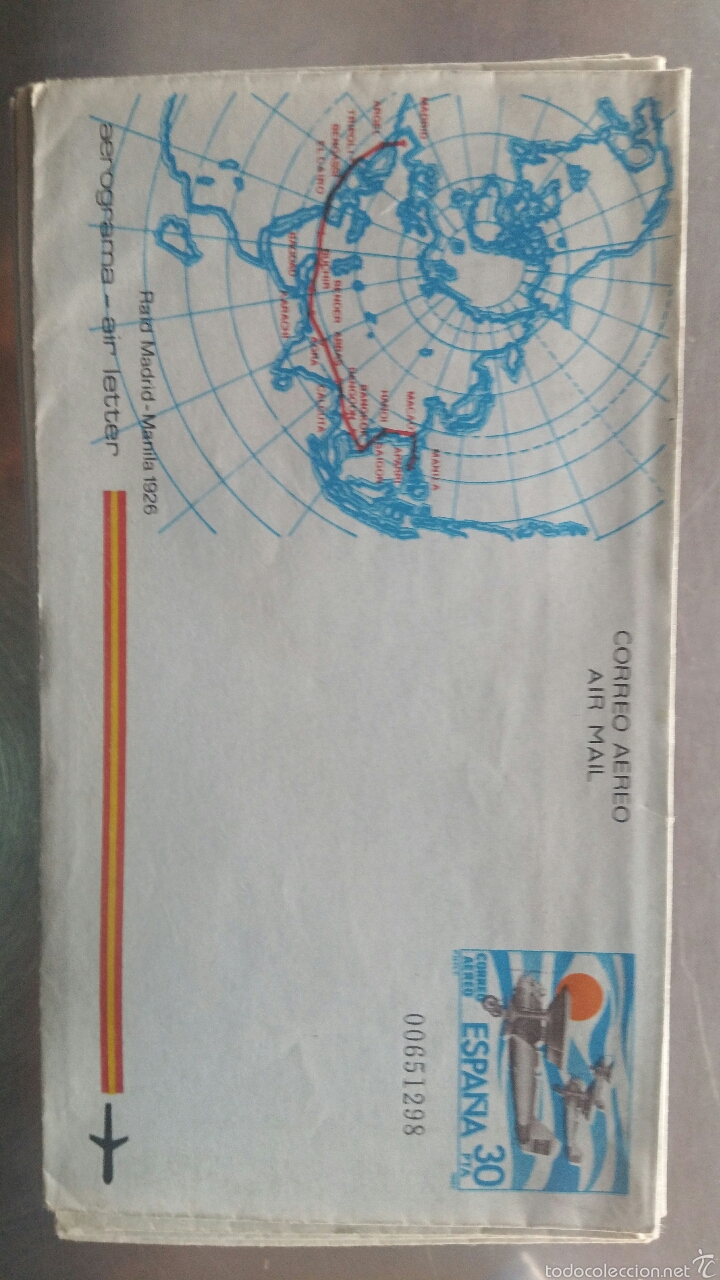 Sellos: Aerograma 1981 - Foto 1