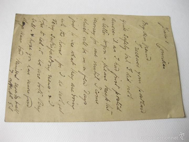 Sellos: ENTERO POSTAL CON MATASELLO DE SANTANDER DE 1905 - Foto 2