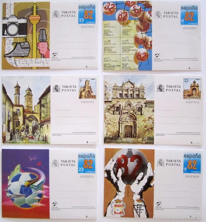 Sellos: RF 103 6 ENTEROS POSTALES ESPA&Ntilde;A 1982 - Foto 1