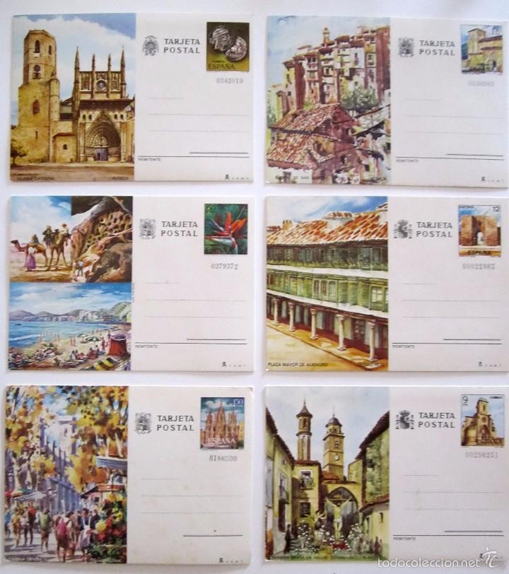 Sellos: RF105 6 ENTEROS POSTALES ESPA&Ntilde;A - Foto 1