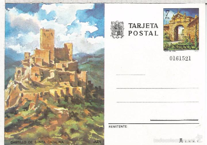 Sellos: ESPA&Ntilde;A ENTERO POSTAL JAEN CASTILLO CASTLE - Foto 1