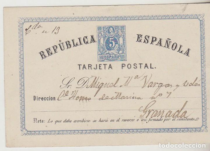 Sellos: 3 . CIFRAS. 1873/4.  GRANADA. 1875 - Foto 1