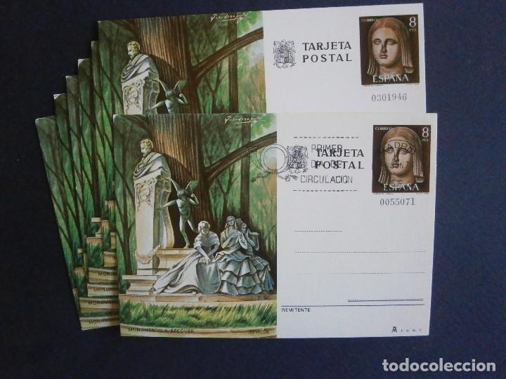 Sellos: 7  tarjetas entero postales a&ntilde;o 1978 - Foto 1