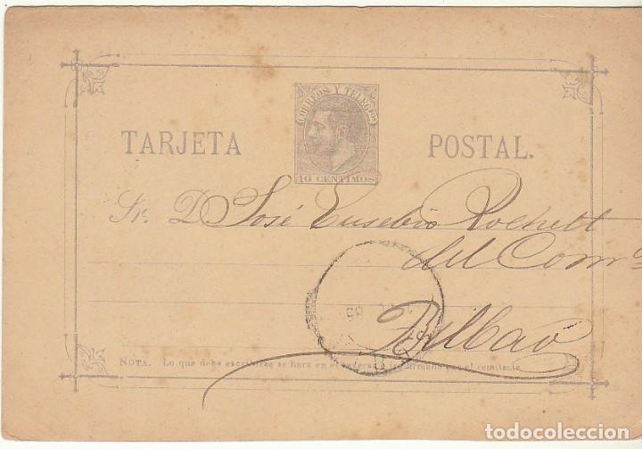 Sellos: 11. SORIA a BILBAO.1882. - Foto 1