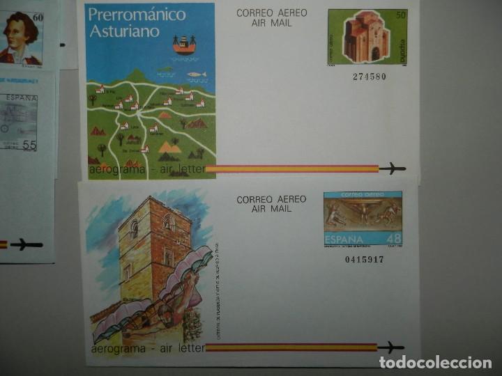 Sellos: AEROGRAMAS. 1986-1996 - Foto 3