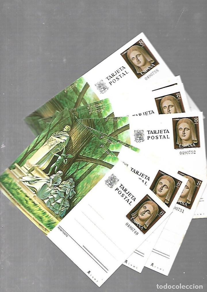 Sellos: LOTE DE 10 POSTALES. SEVILLA. MONUMENTO A BECQUER. VER - Foto 1