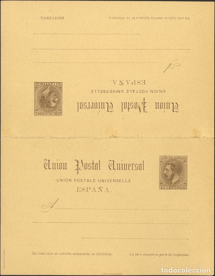 Sellos: Espa&ntilde;a. Entero Postal. Entero Postal. EP18 REF: 12845 - Foto 1
