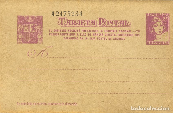 Sellos: Espa&ntilde;a. Entero Postal. Entero Postal. E.P. 77/80. REF: 13743 - Foto 1
