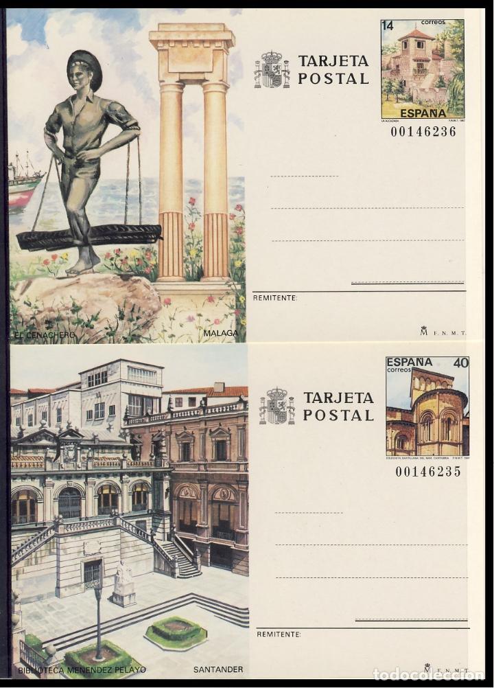 Sellos: TEP 143/44 TURISMO 1987 - Foto 1