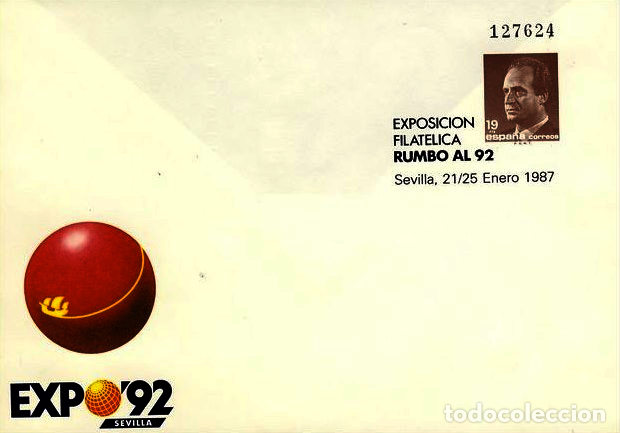 Sellos: S.E.P.    6  EXPOSICION  RUMBO AL 92 - Foto 1