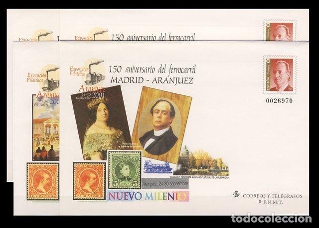 Sellos: S.E.P.   73/73c   ARANJUEZ 2001 - Foto 1