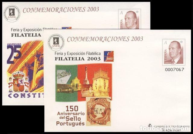 Sellos: S.E.P.   89/89a   FILATELIA 2003 - Foto 1