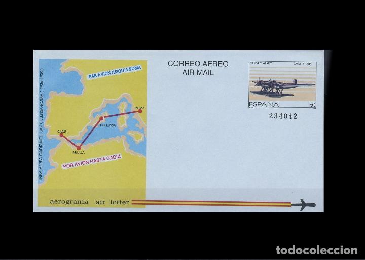 Sellos: 214 AEROGRAMA 1989 - Foto 1
