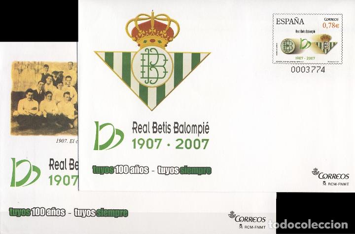 Sellos: S.E.P.  116/117  CENTENARIO DEL BETIS - Foto 1