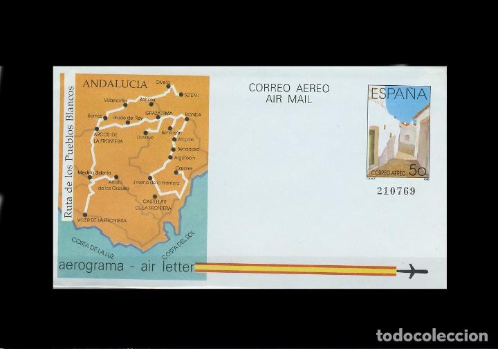 Sellos: 213 AEROGRAMA 1988 - Foto 1