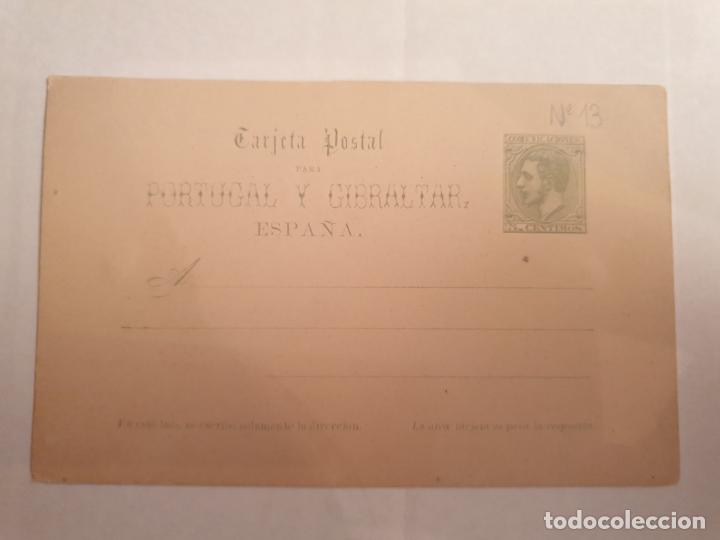 Sellos: ESPA&Ntilde;A ENTERO POSTAL N&ordm; 13 - Foto 1