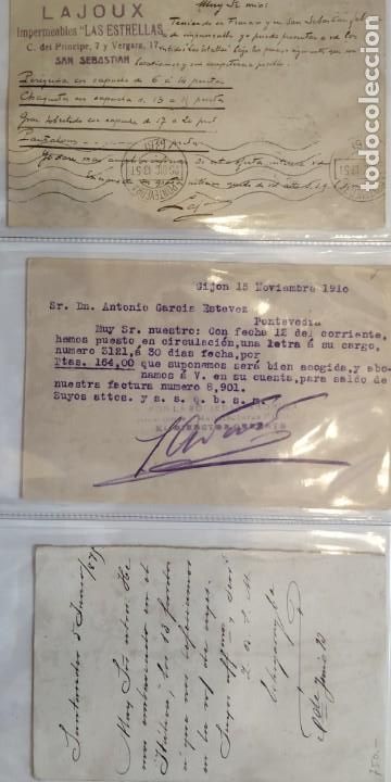Sellos: Republica Espa&ntilde;ola. 3 Tarjetas postales. - Foto 2