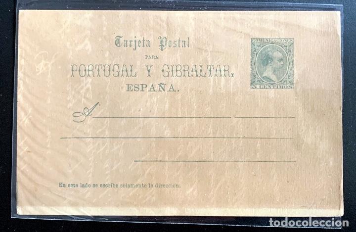Sellos: ESPA&Ntilde;A. ENTERO POSTAL 25. 1890. SIN CIRCULAR - Foto 1