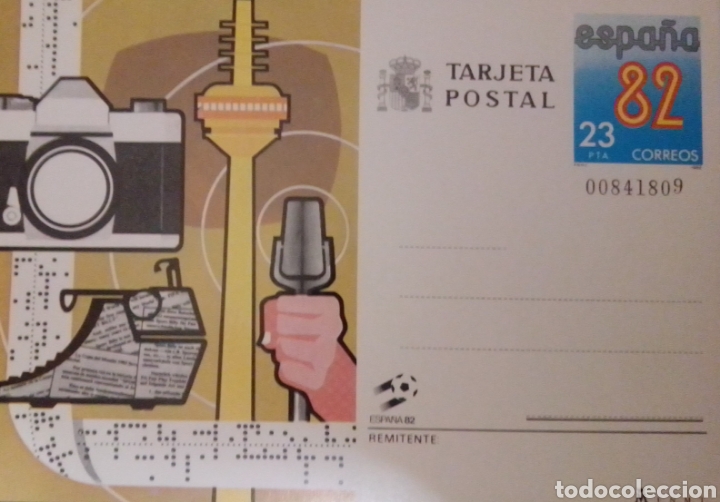 Sellos: Entero Tarjeta Postal A&ntilde;o 1982 - Foto 1