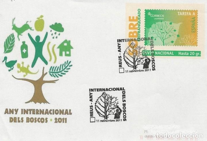Sellos: A&Ntilde;O INTERNACIONAL DE LOS BOSQUES. REUS. - Foto 1