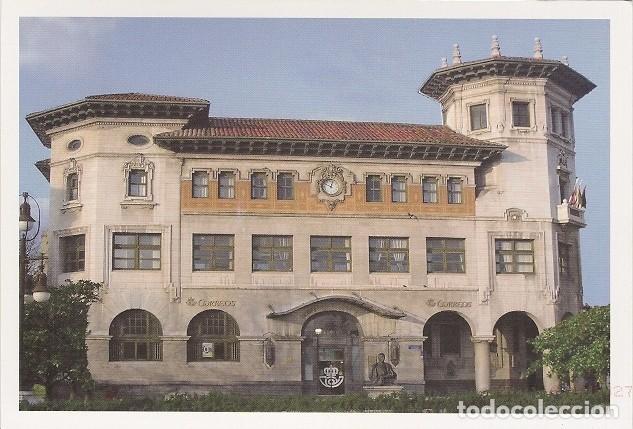 Sellos: ENTERO POSTAL ARQUITECTURA POSTAL SANTANDER. - Foto 2