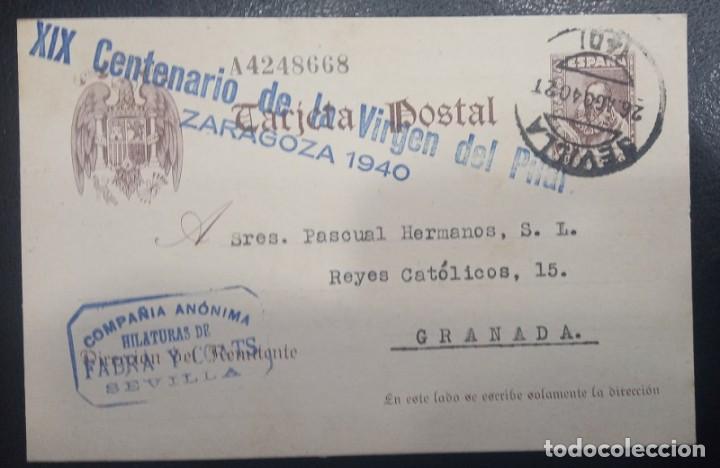 Sellos: 1940.- SEVILLA A GRANADA. EDIFIL 83 - Foto 1