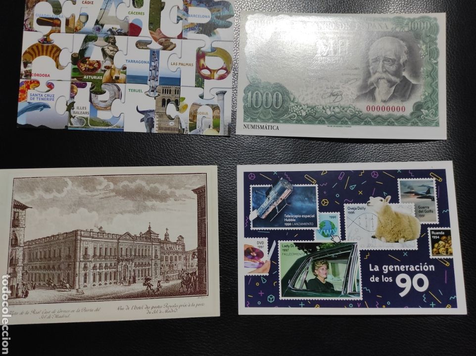 Sellos: Lote 4 enteros postales de Espa&ntilde;a - Foto 1
