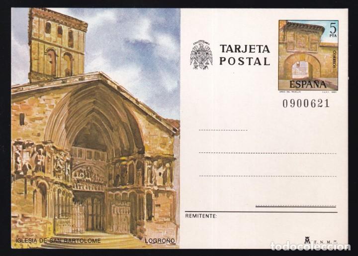 Sellos: Logro&ntilde;o. La Rioja. Sin circular. - Foto 1