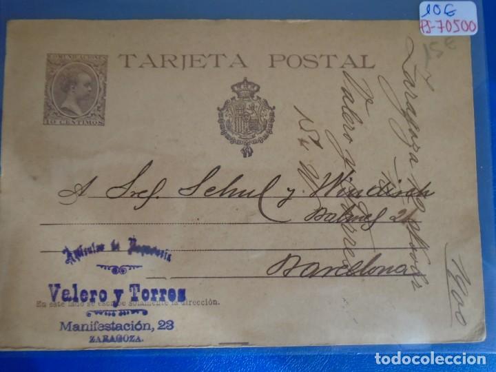Sellos: (PS-70500)ENTERO POSTAL - 1900 - Foto 1