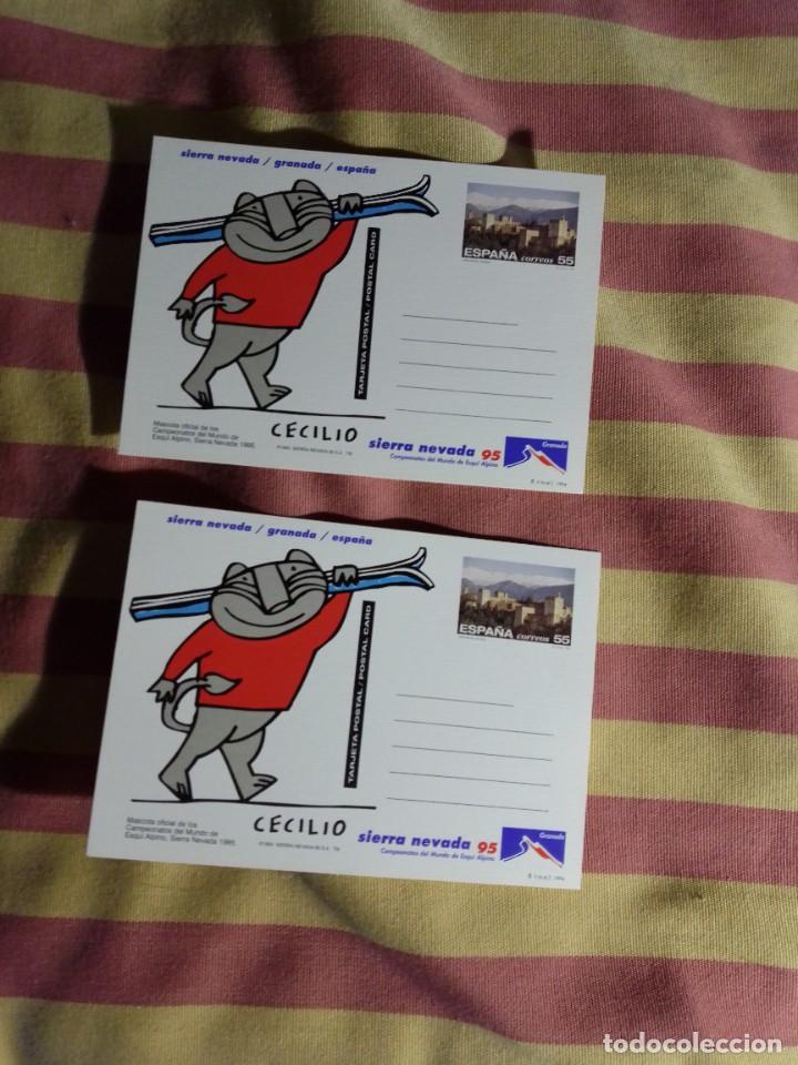 Stamps: Cecilio mundial de esqu&iacute; Granada 95