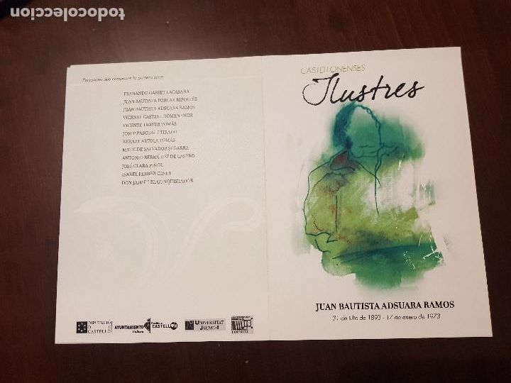 Sellos: JUAN BAUTISTA ADSUARA RAMOS - Foto 1